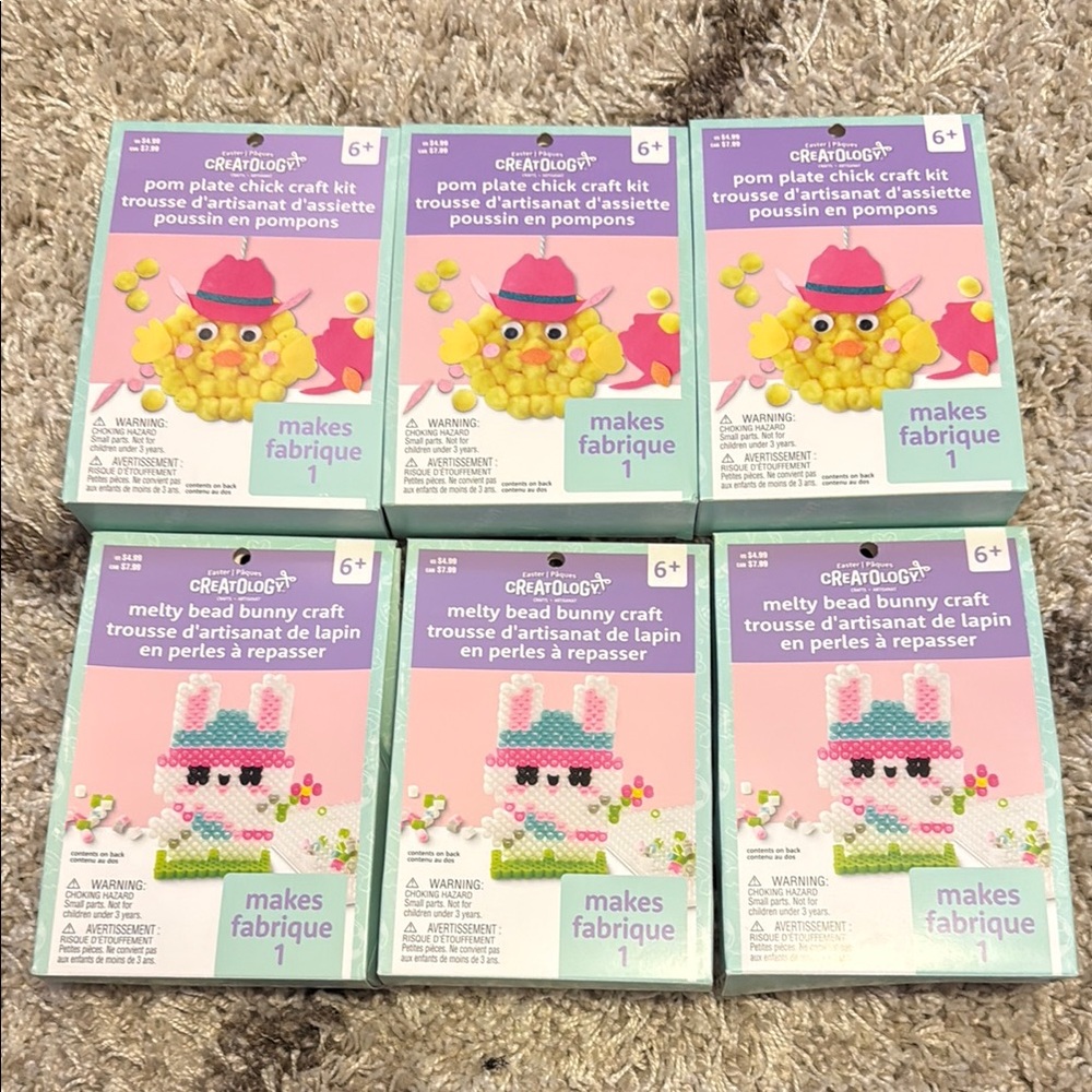 🖤 Bundle of 6 DIY Craft Kits for Kids Age 6+